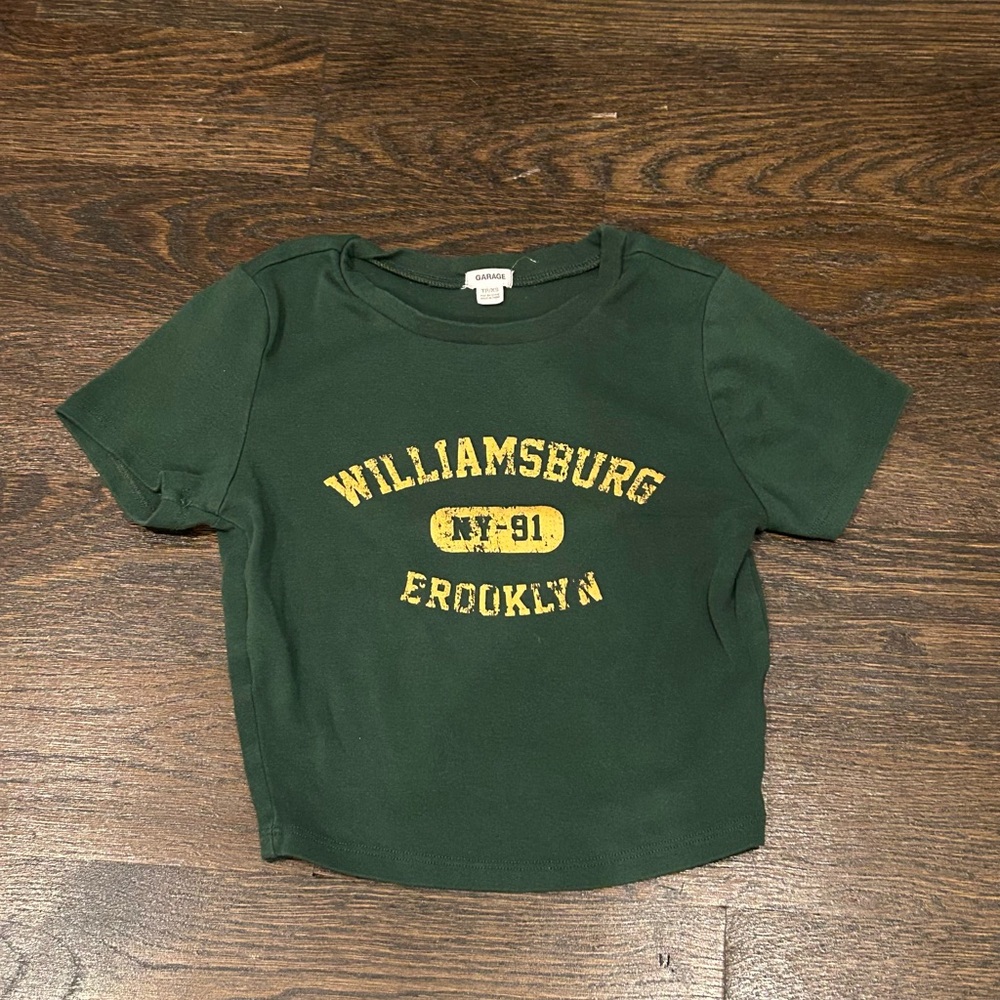 Garage Green t shirt